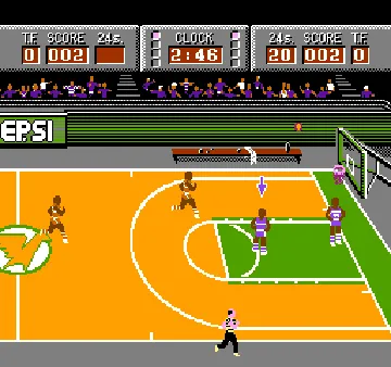 Magic Johnson's Fast Break (USA) screen shot game playing